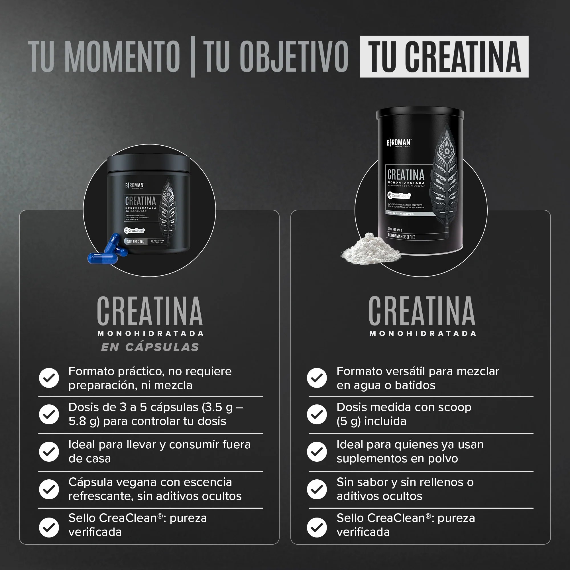 Creatina Monohidratada en Cápsulas - 50 Porciones - 250 Cápsulas - Image 9