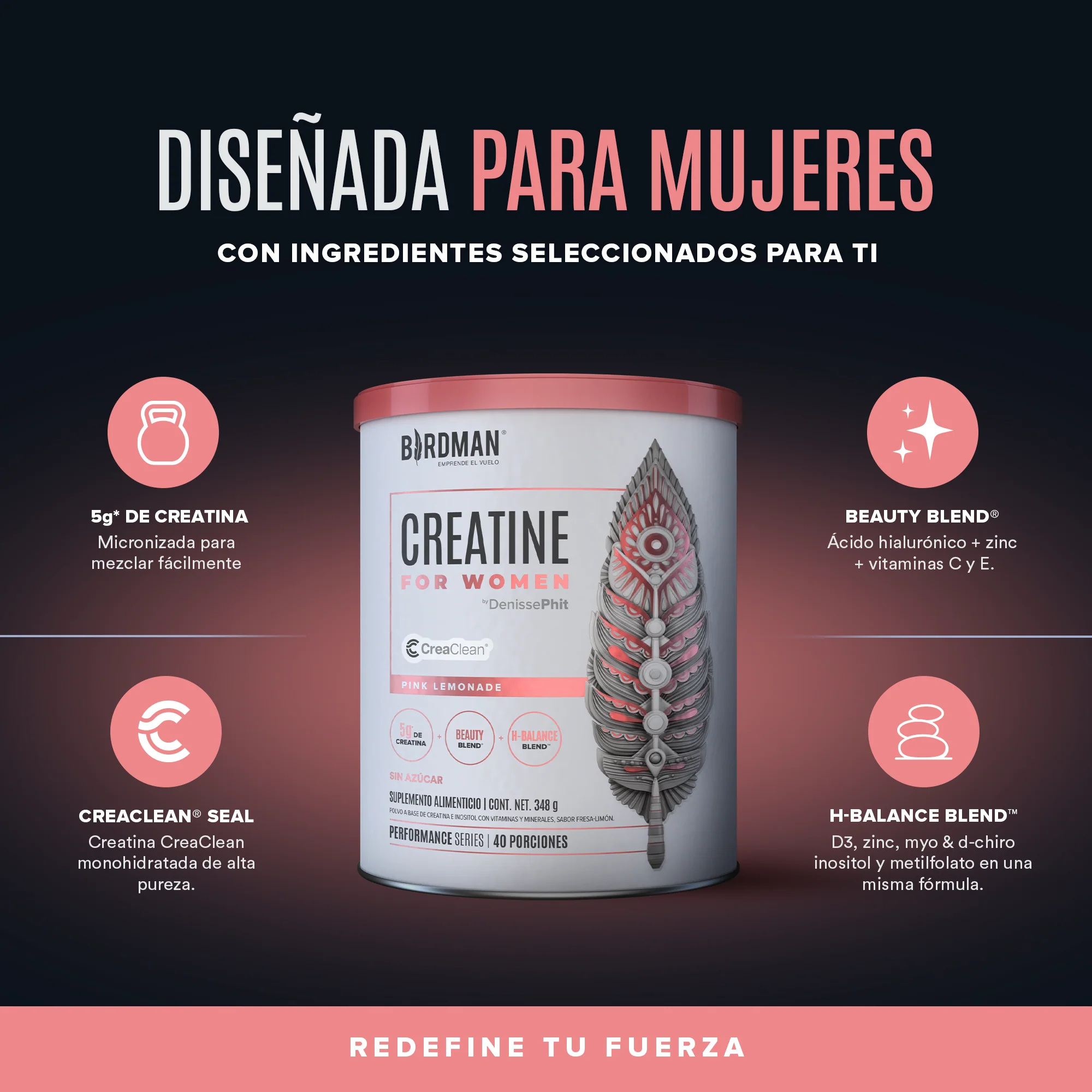 Creatine for Women - Sabor Pink Lemonade BUNDLE - Image 3