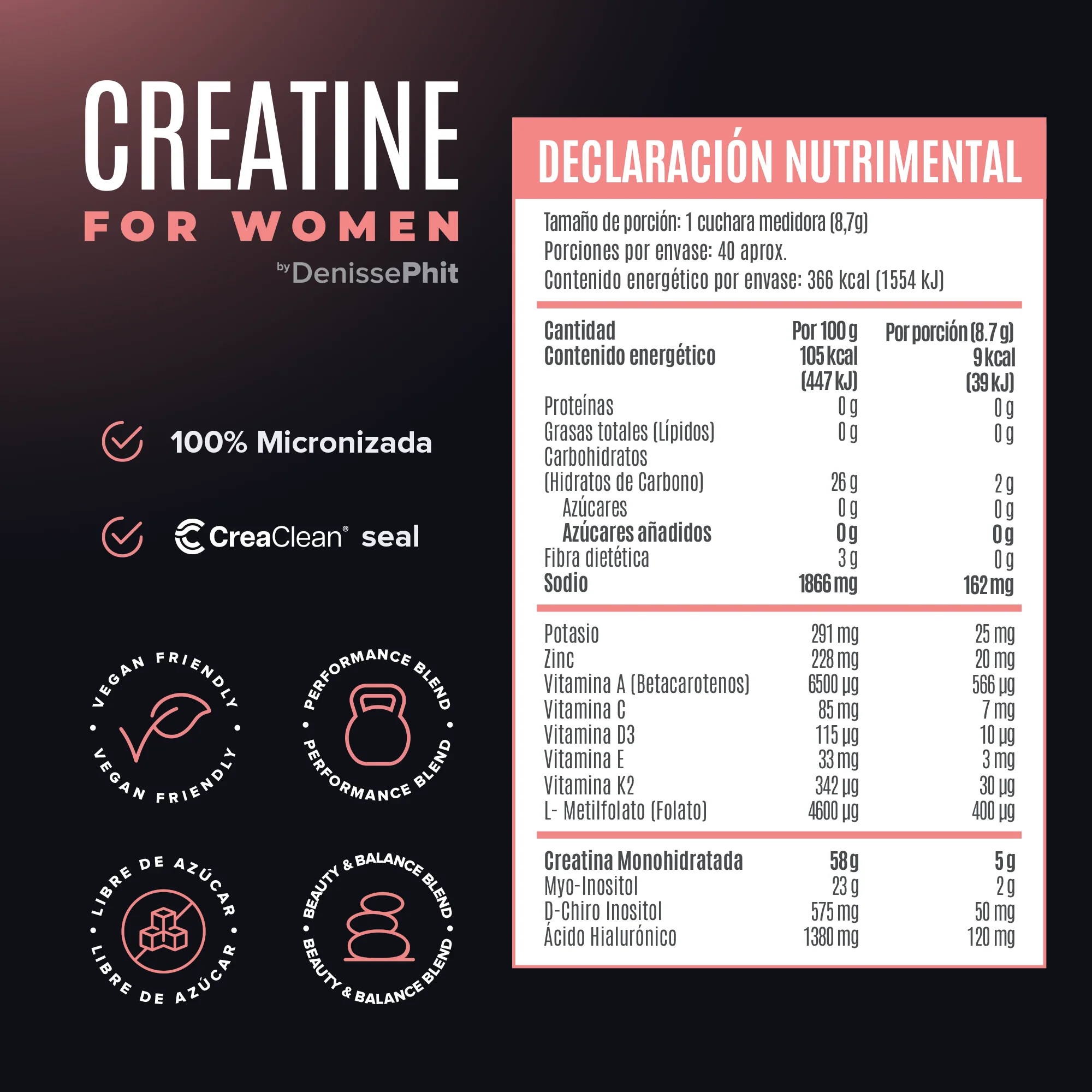Creatine for Women - Sabor Pink Lemonade BUNDLE - Image 4