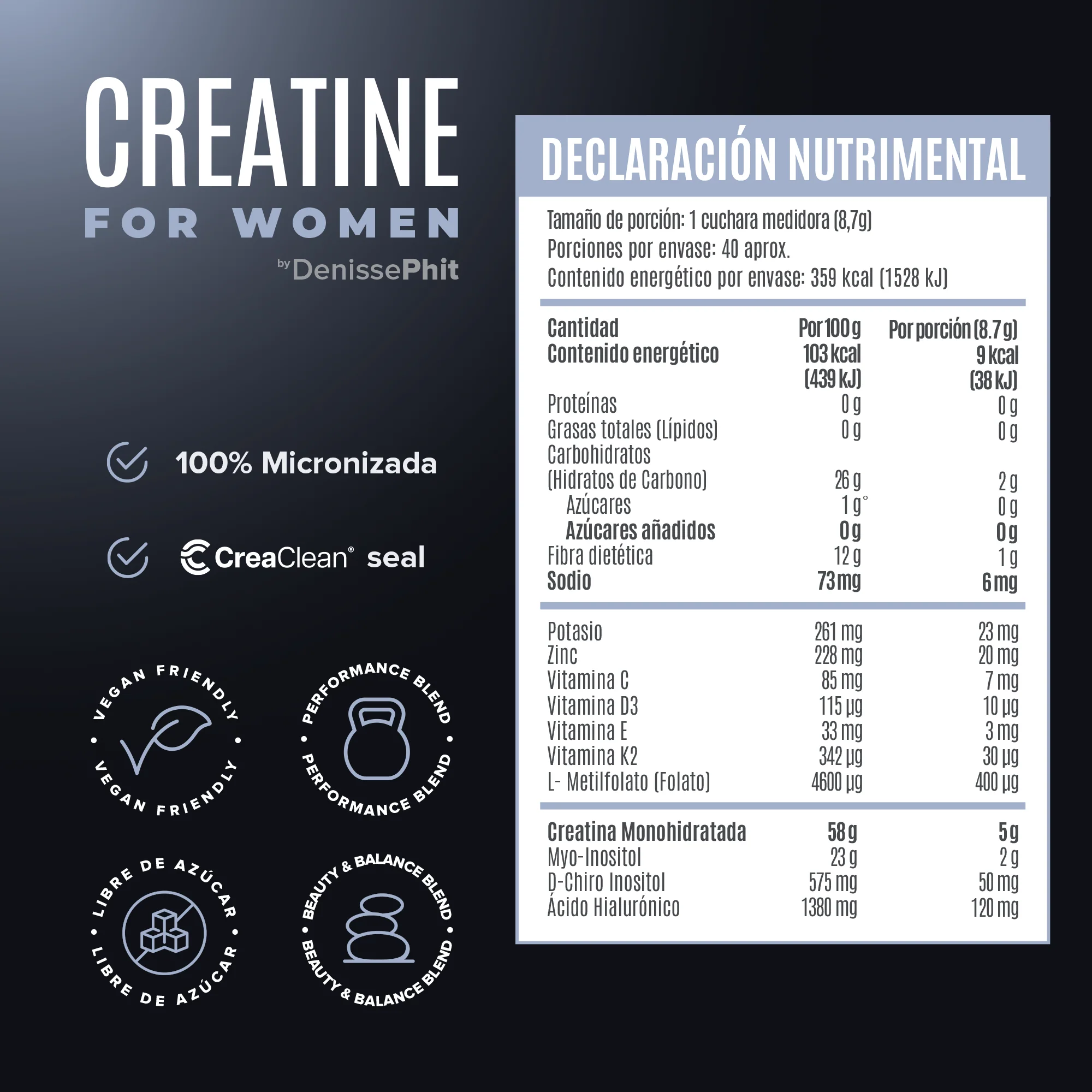 Creatine for Women - Sin Sabor - BUNDLE - Image 4