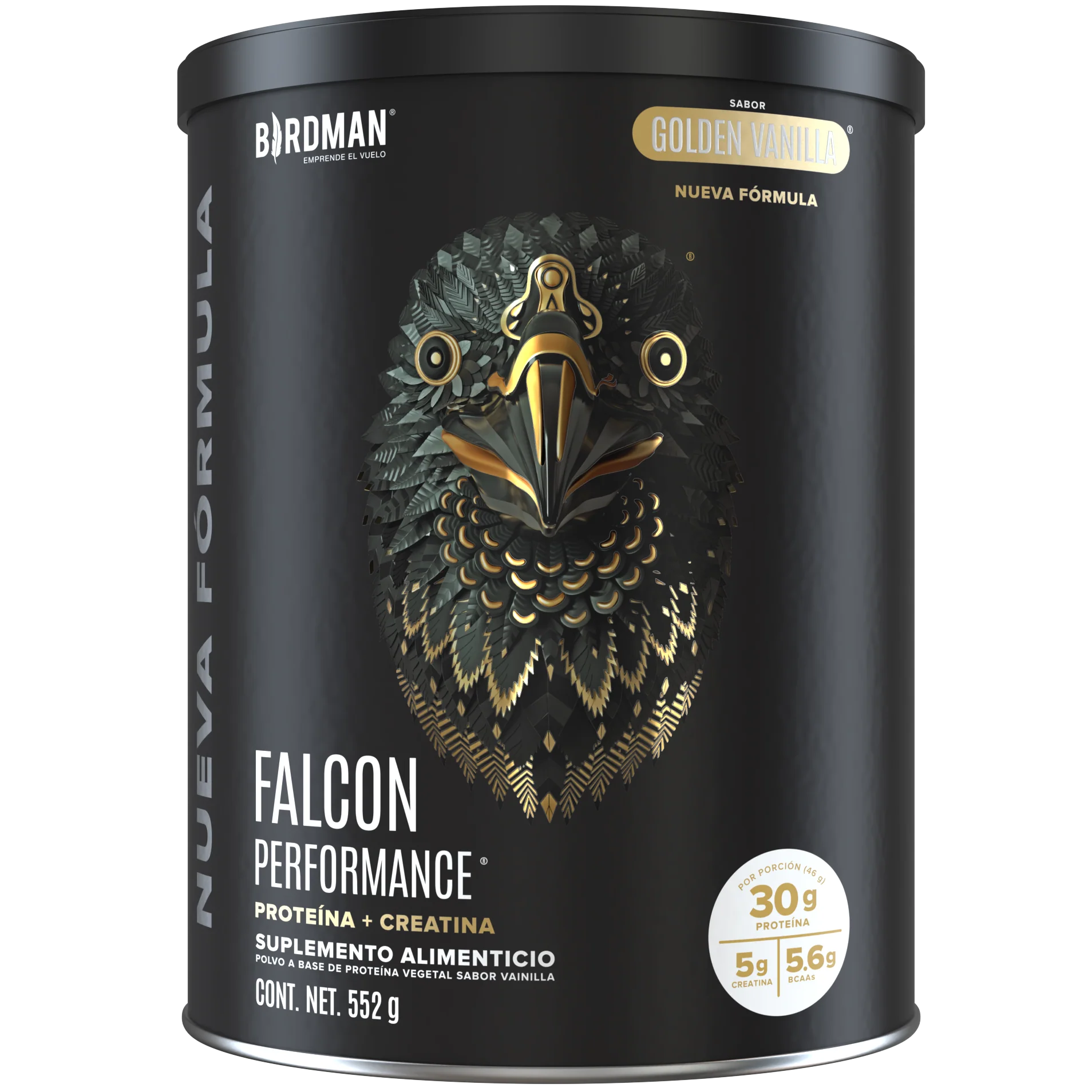 Falcon Performance - Nueva Fórmula - Golden Vainilla - 552g