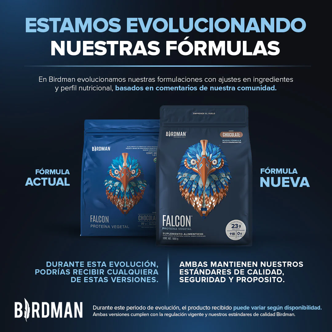 Falcon Protein: Proteína Vegana en Polvo - Chocolate 1.8 kg - Image 2