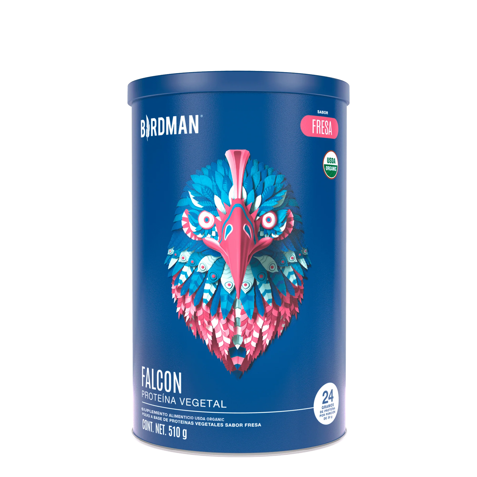 Falcon Protein Fresa 510 g - 17 Servicios - Pack 2