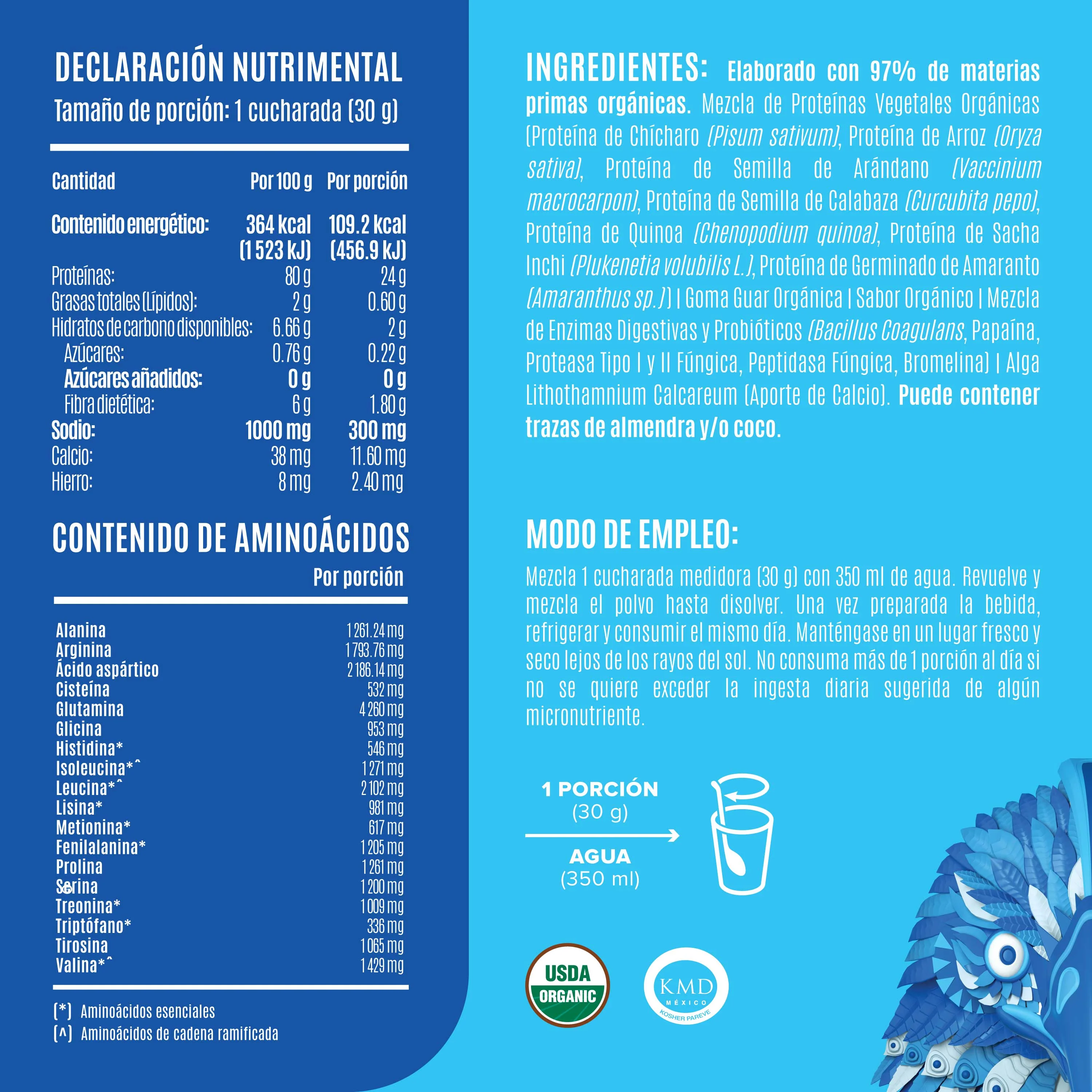 Falcon Protein Natural 1.17 kg - PACK - Image 3