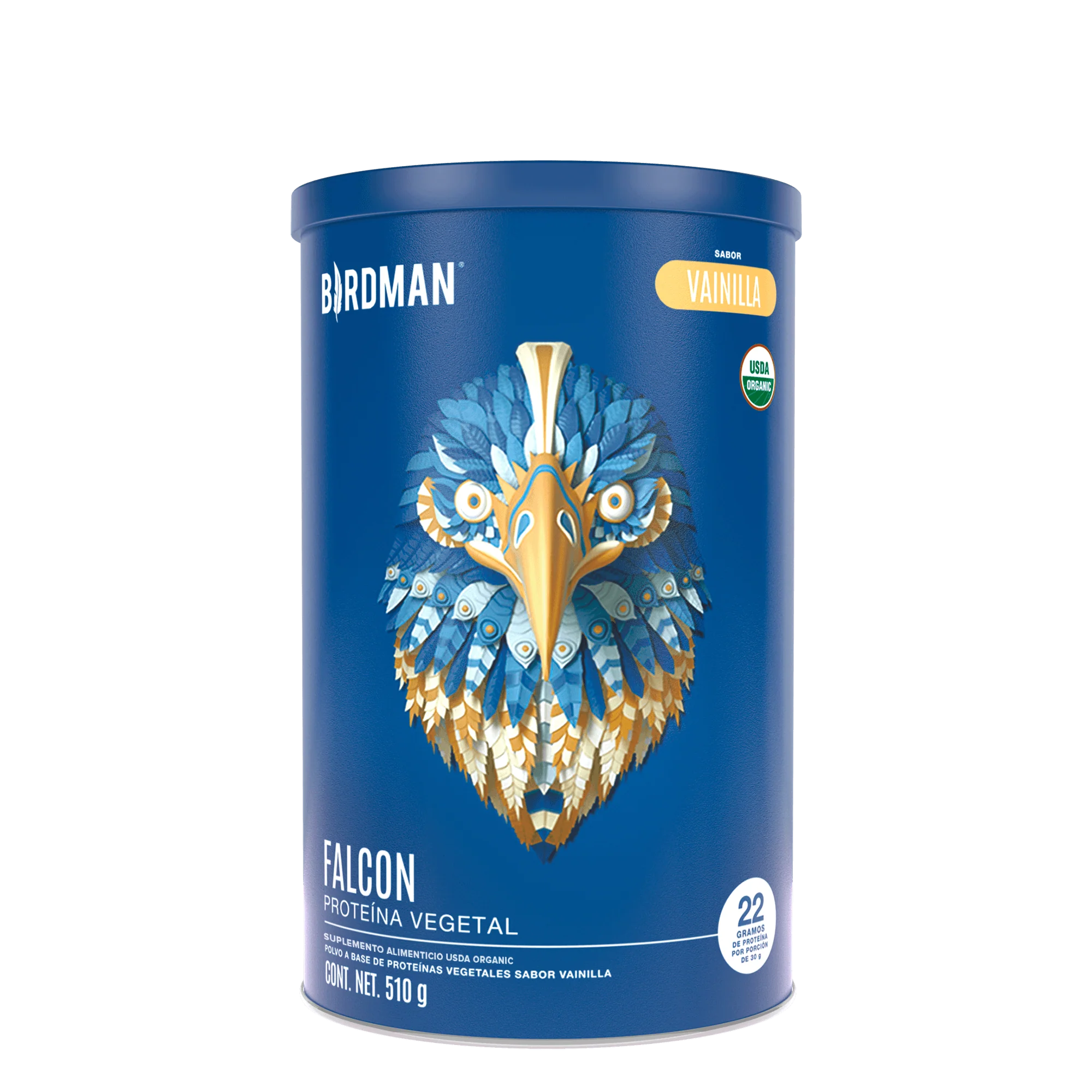 Falcon Protein Vainilla 510 g - 17 Servicios - Pack