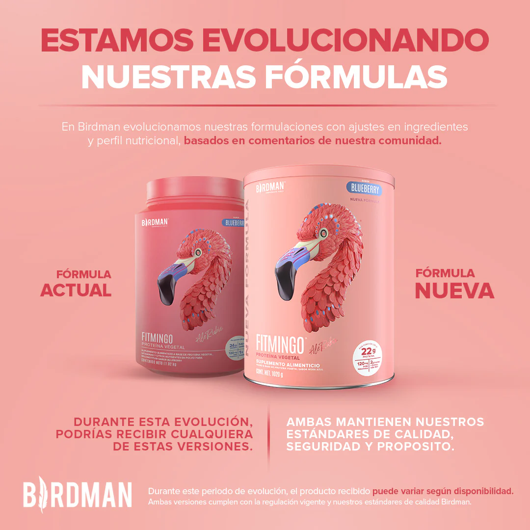 Fitmingo Protein Proteína en Polvo con Inositol & Vitaminas - Blueberry 1.02kg - Image 2
