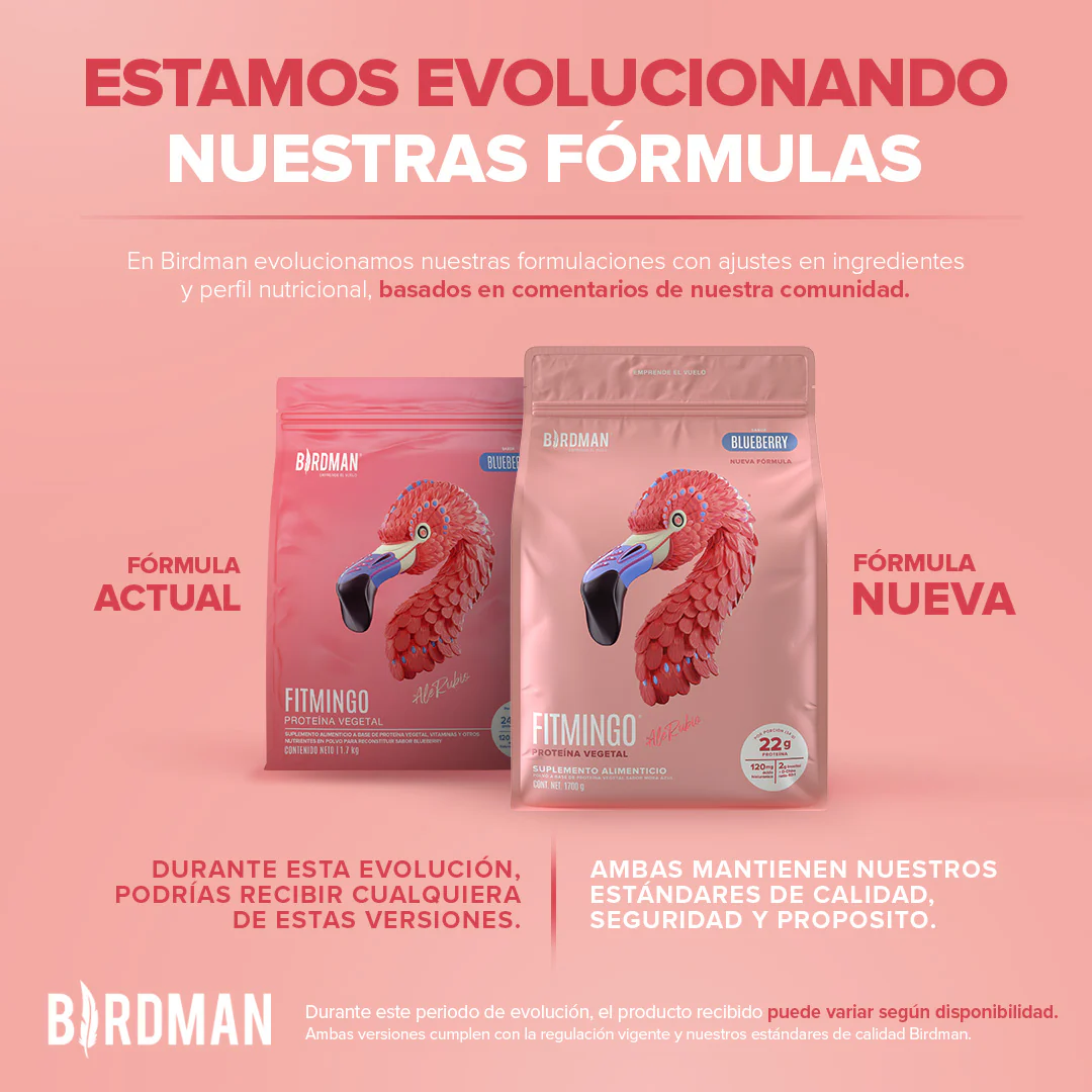 Fitmingo Protein Proteína en Polvo con Inositol & Vitaminas - Blueberry 1.7 kg - Image 2
