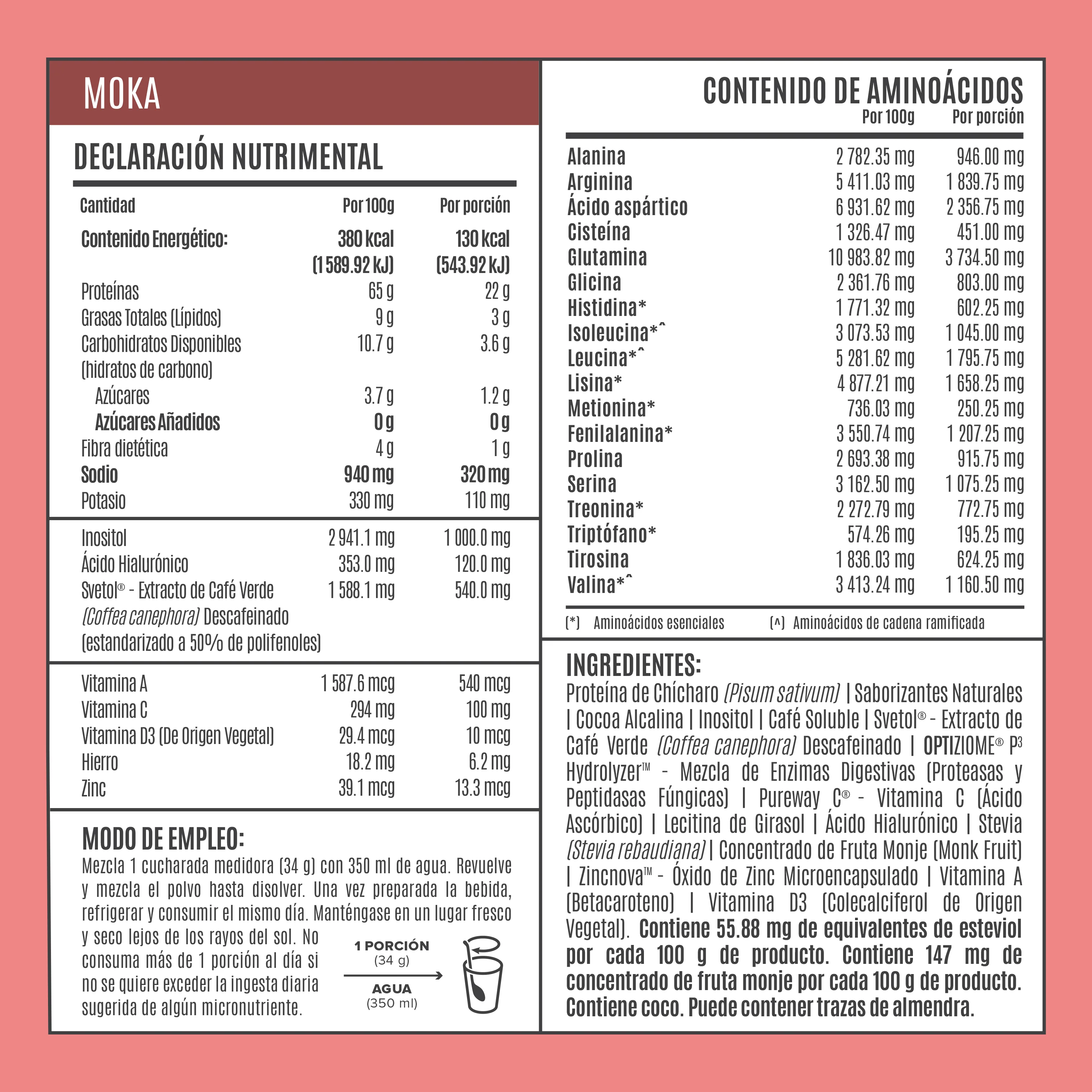 Fitmingo Protein Moka 510 g - 15 Servicios pack feb - Image 3