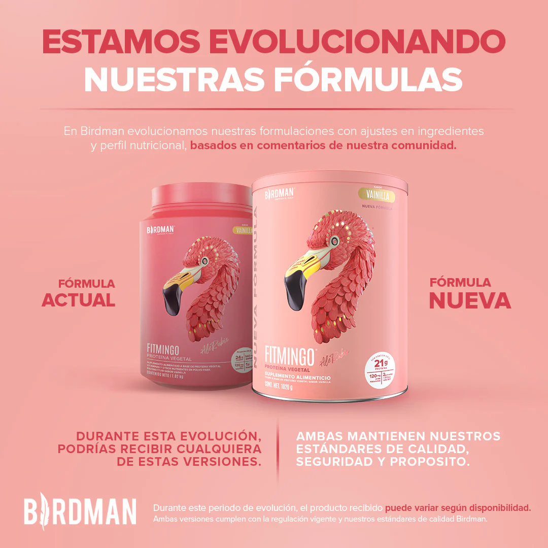Fitmingo Protein Proteína en Polvo con Inositol & Vitaminas - Vainilla 1.02 kg - Image 2
