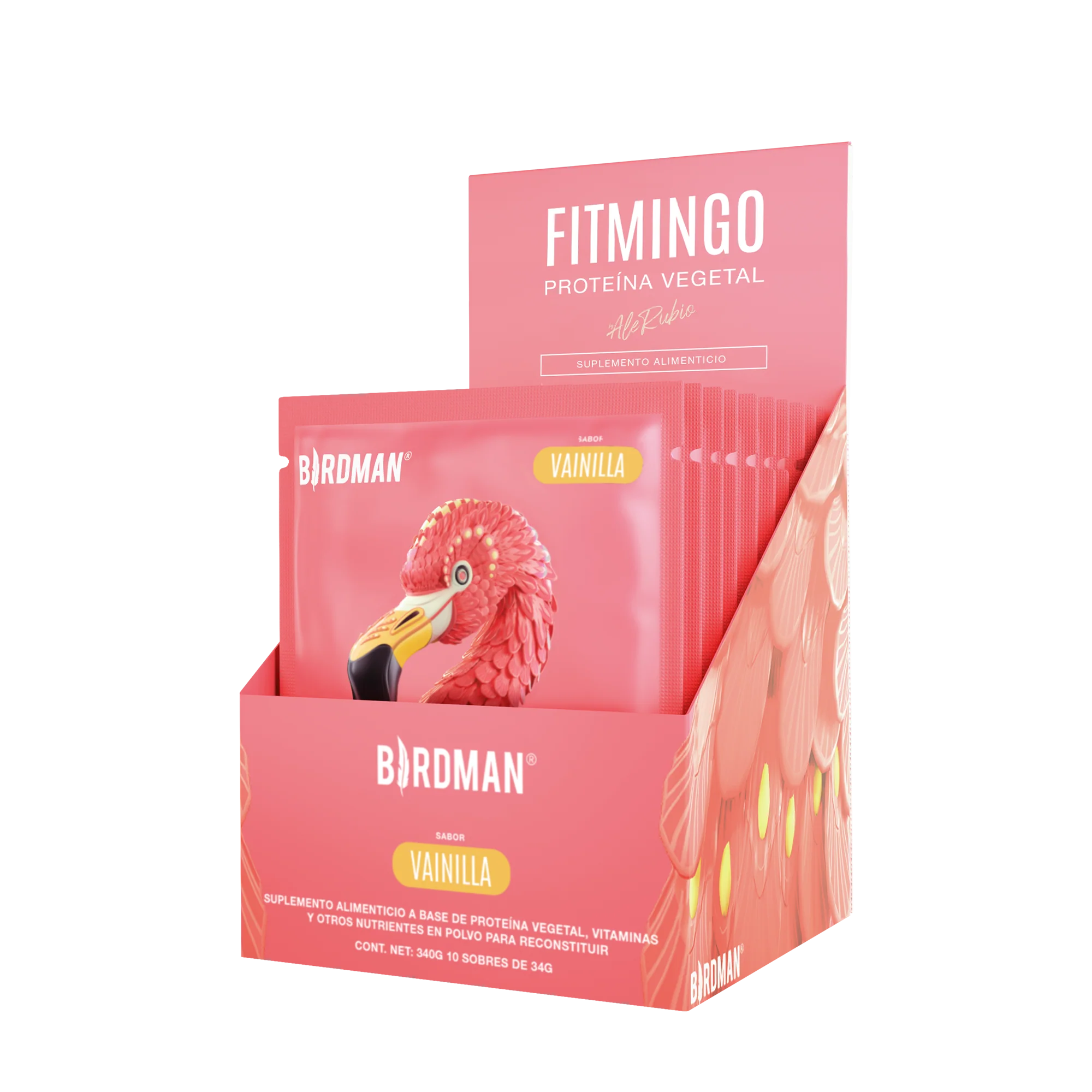 Fitmingo Protein Vainilla 10 pack sobres pack feb