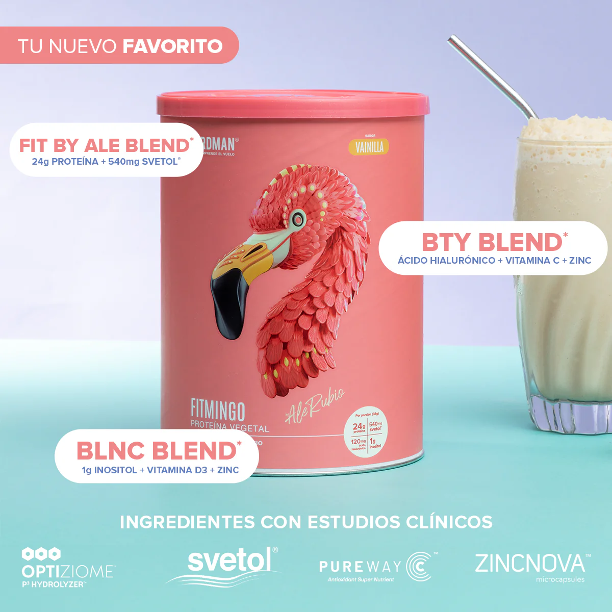 Fitmingo Protein Vainilla 510 g - 15 Servicios pack feb - Image 6