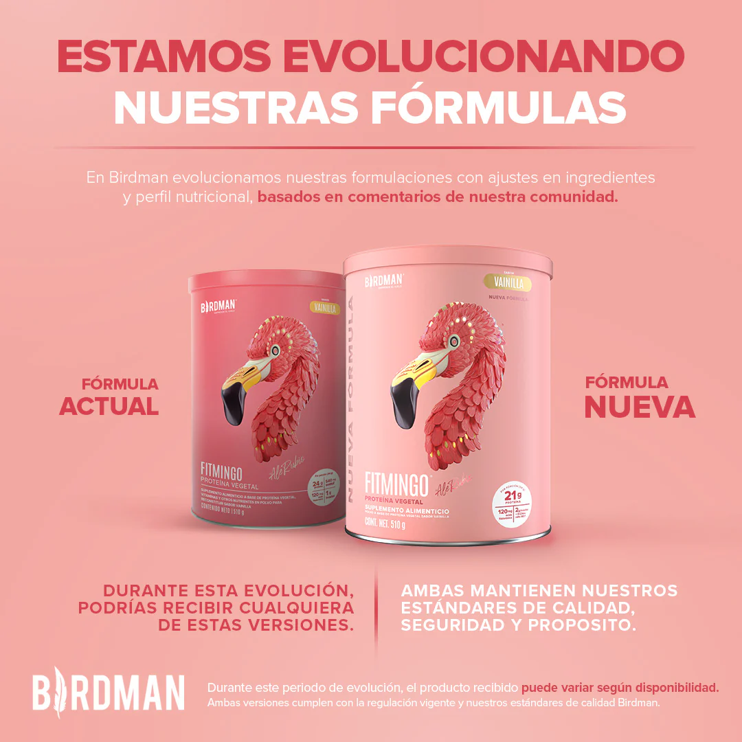 Fitmingo Protein Proteína en Polvo con Inositol & Vitaminas - Vainilla 510 g - Image 2