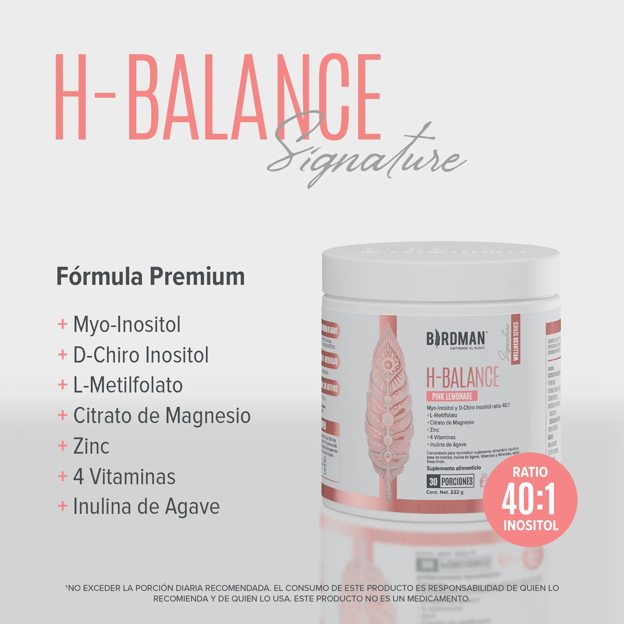 H-Balance - Pink Lemonade - 222g PACK - Image 2