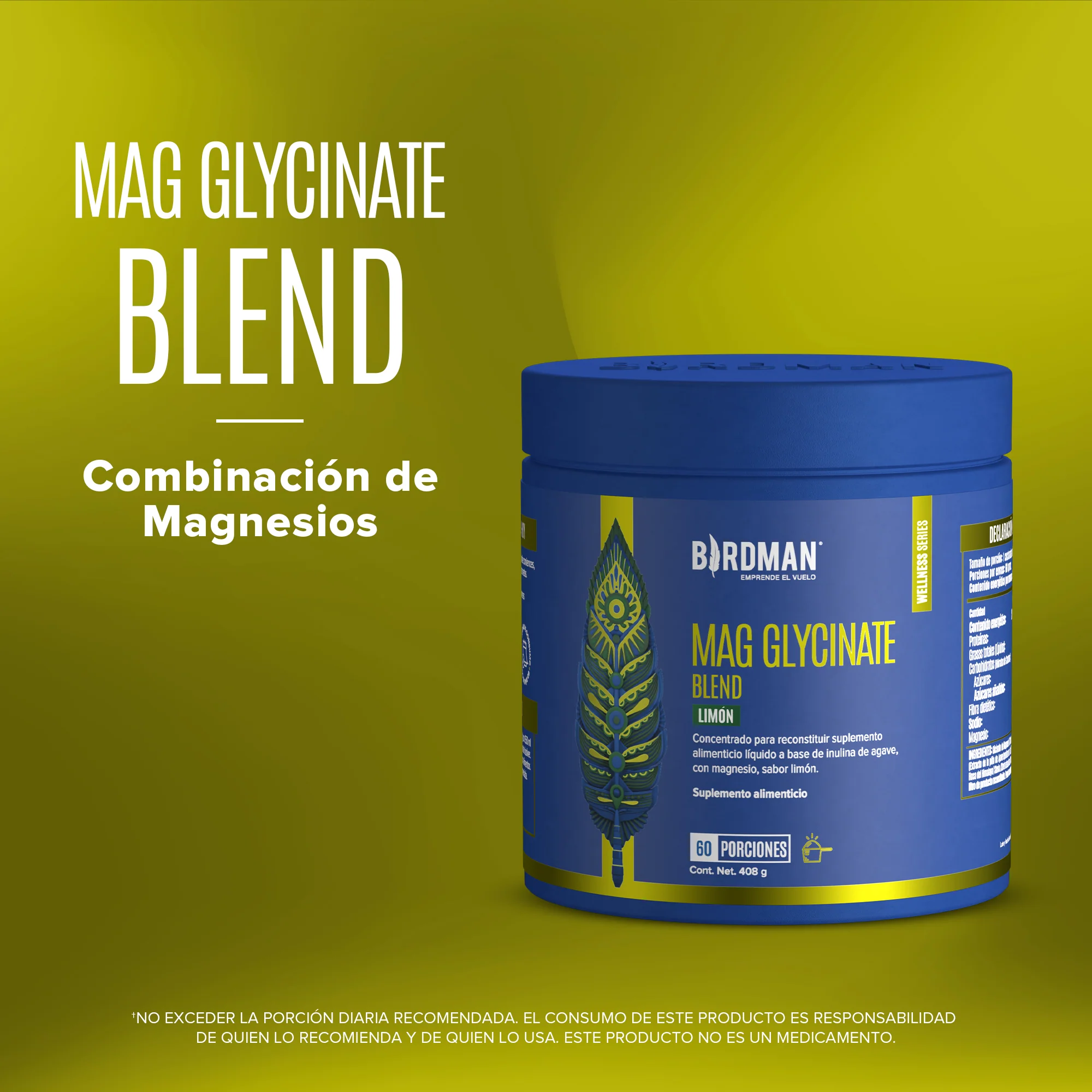 Mag Glycinate Blend - 60 Porciones PACK - Image 2