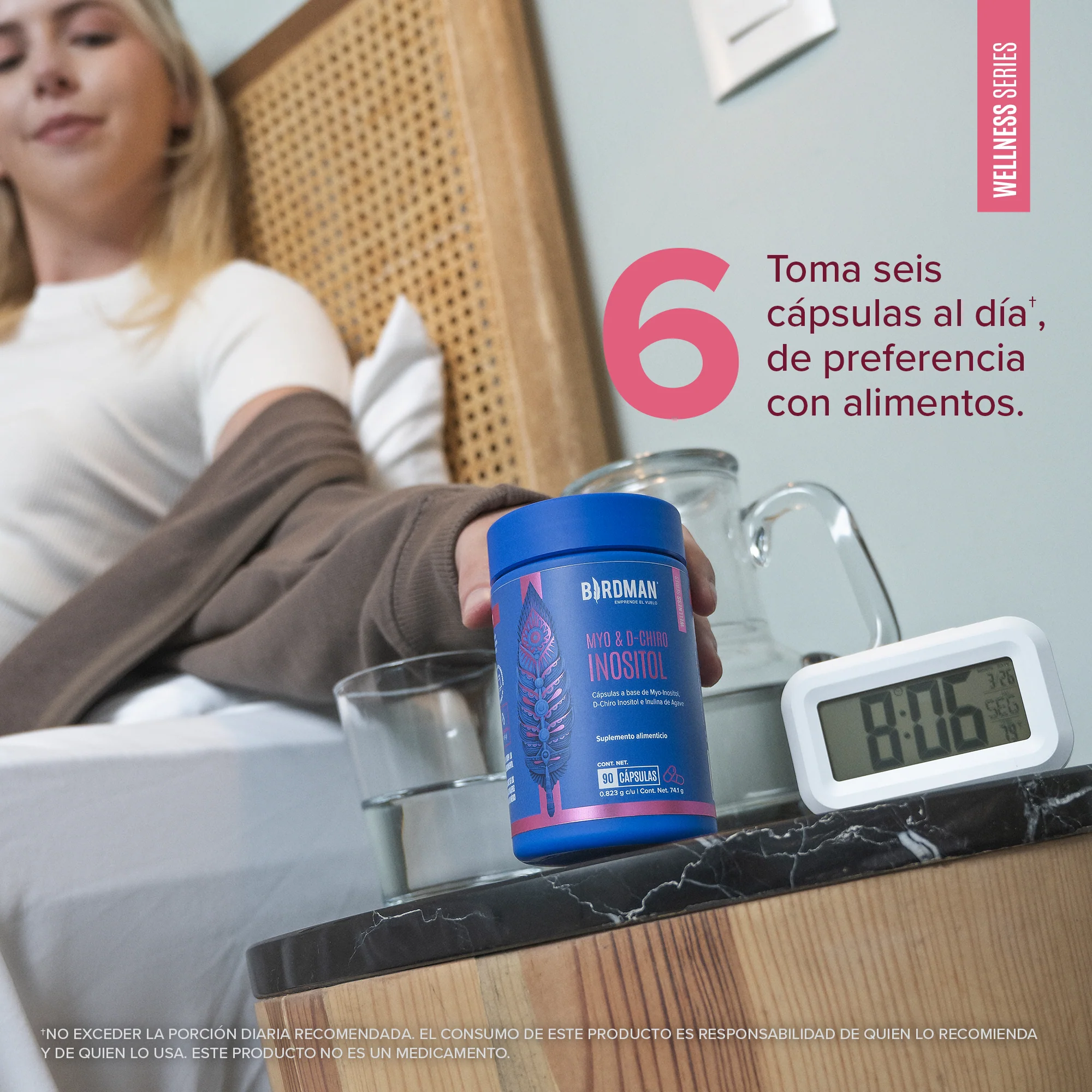 Myo & D-Chiro Inositol - 180 Cápsulas - 30 Porciones - Pack - Image 3