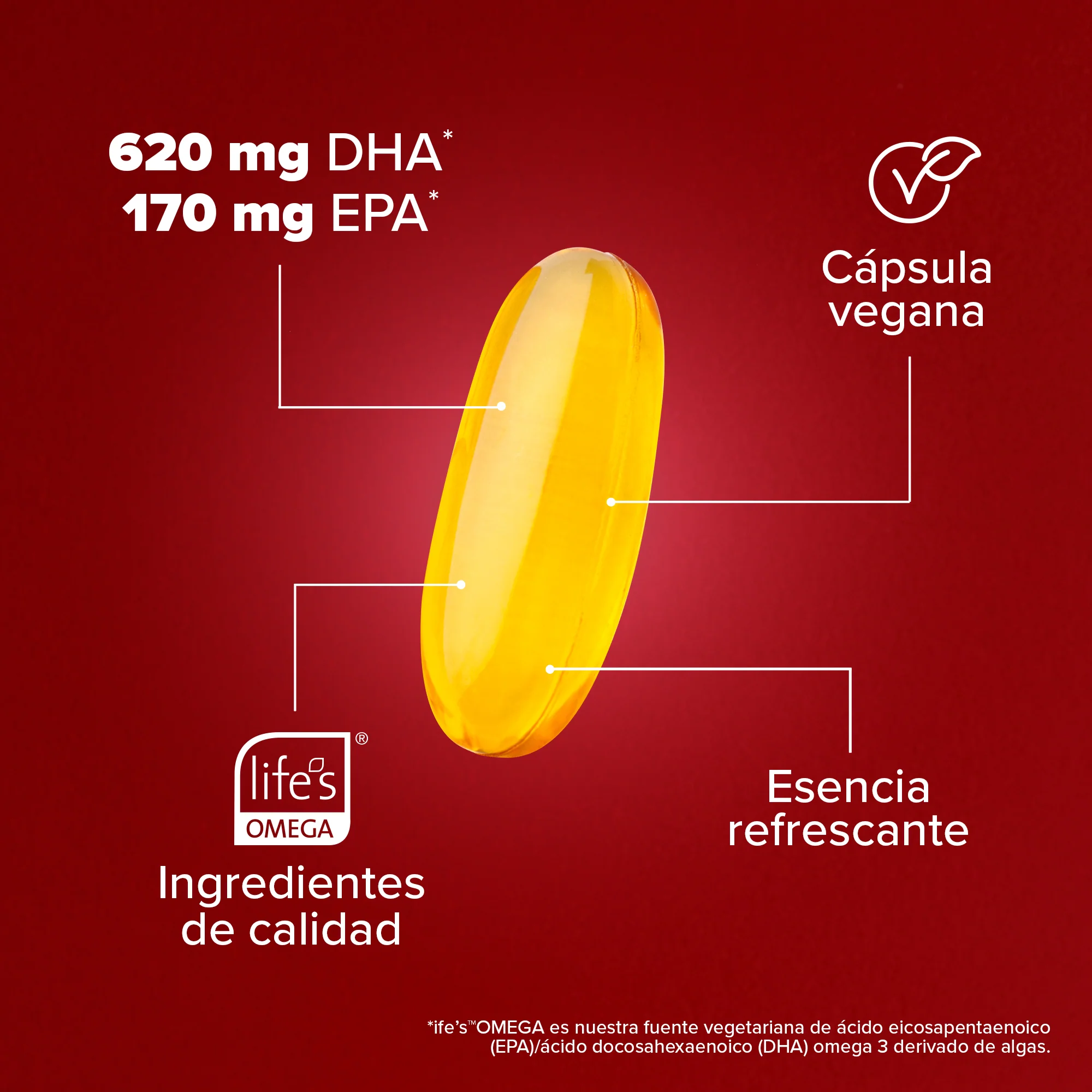 Premium Omega 3 - 60 Cápsulas - 30 Porciones - Pack - Image 6