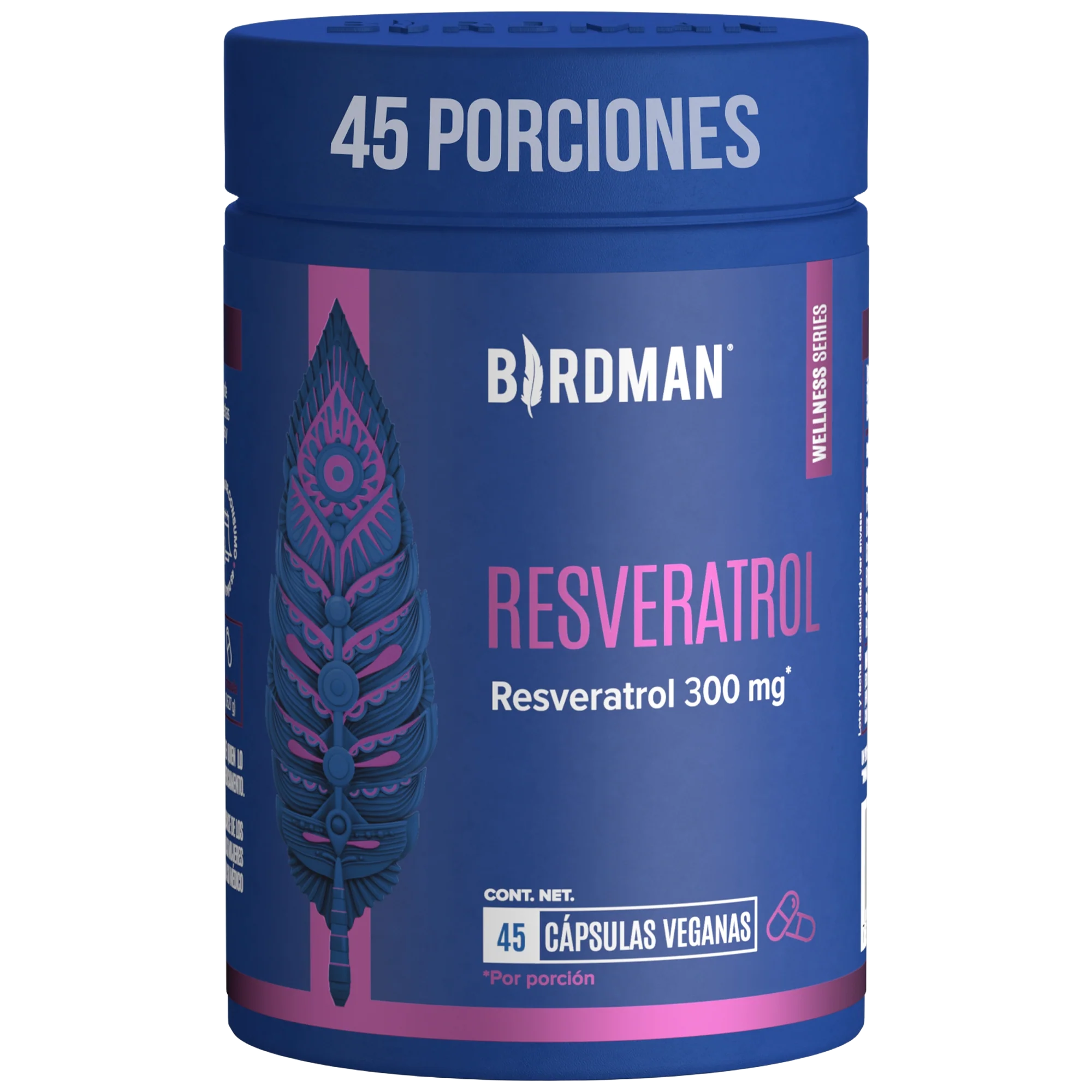 Resveratrol 300mg - 45 Cápsulas