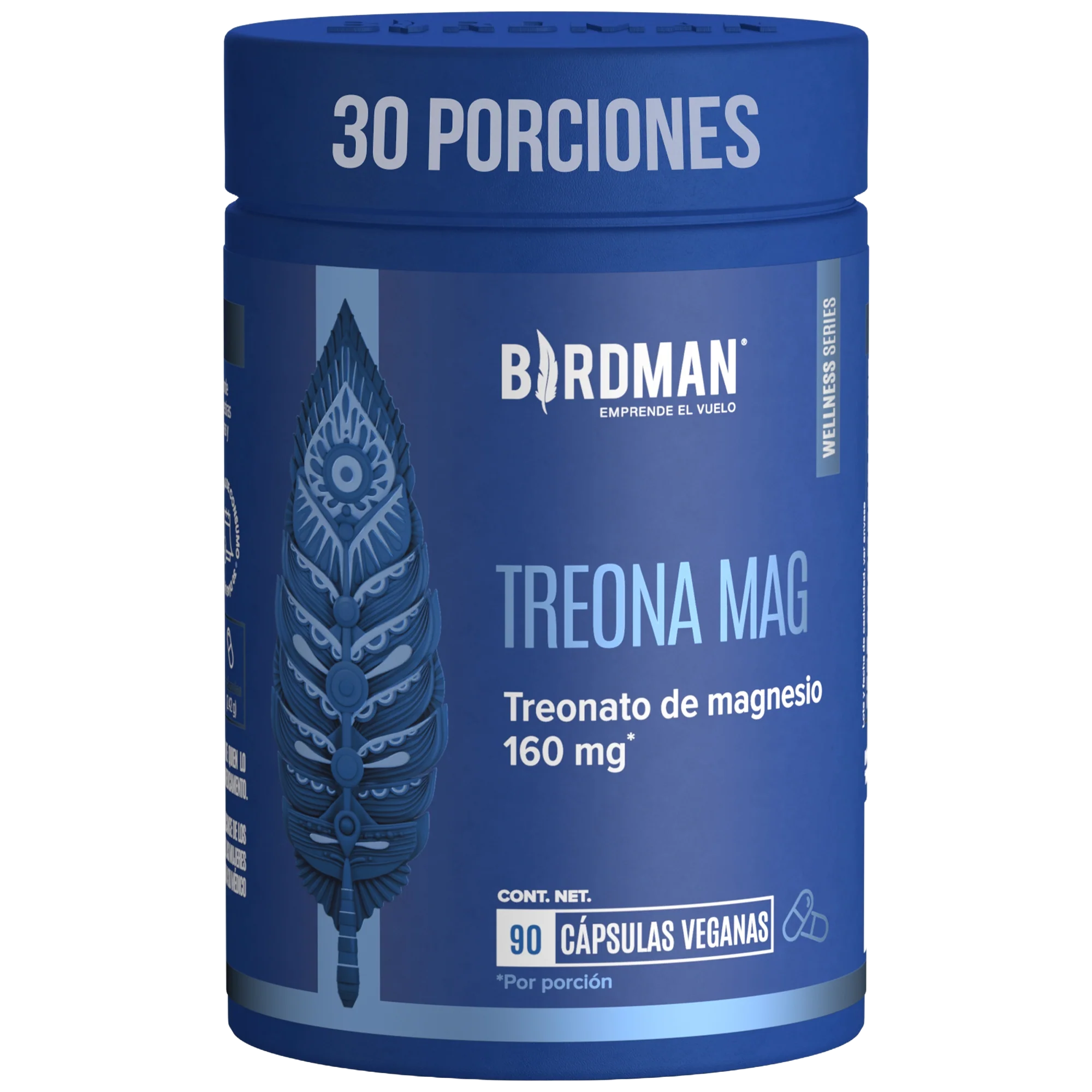 Treonato de Magnesio 160mg - 90 Cápsulas