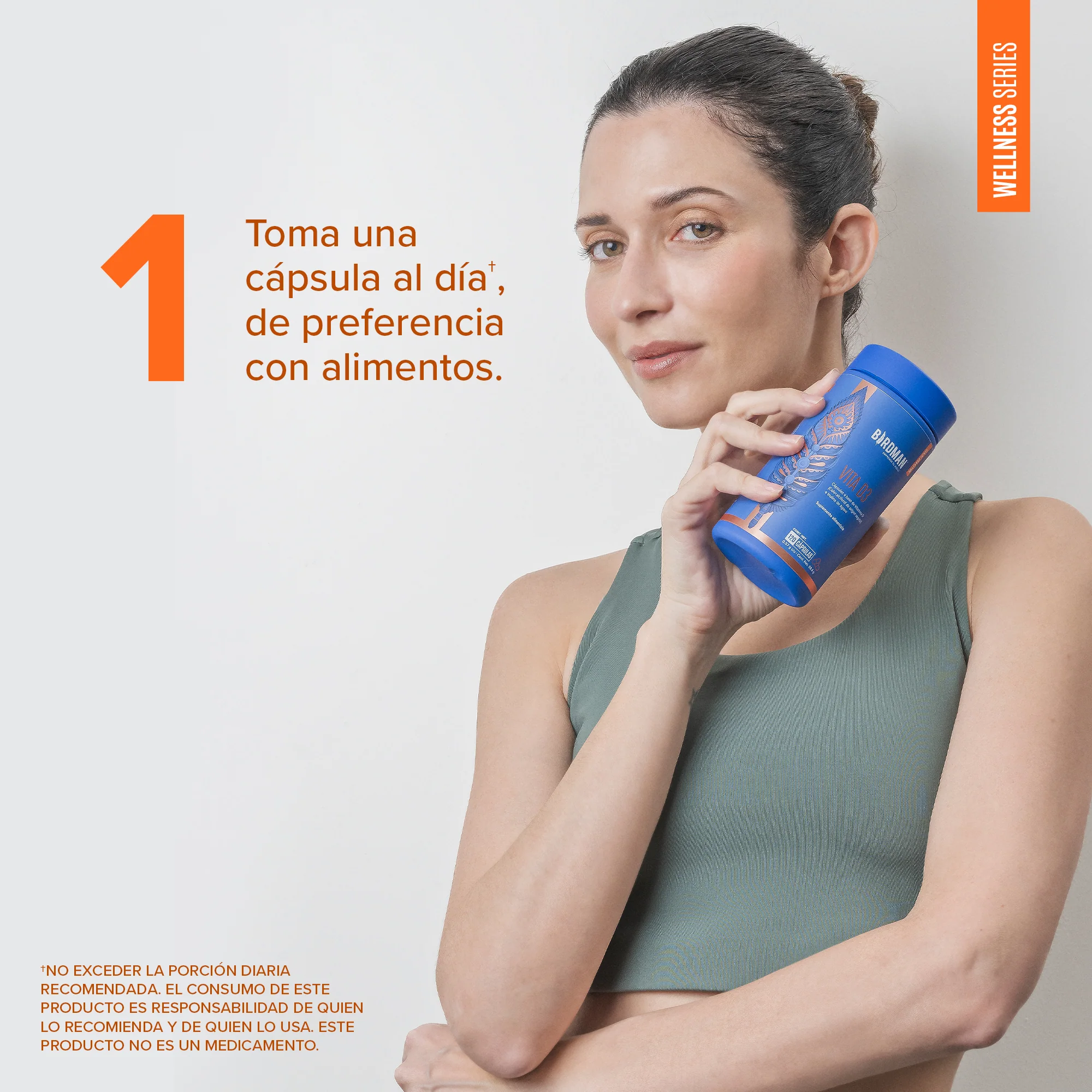 Vitamina D3 - 120 Cápsulas - 120 Porciones Pack - Image 3